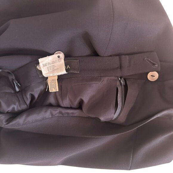 ✨Escada Size 34/ 4 US Women's Casual Dark Navy Midi Length Pencil Skirt✨ - Picture 5 of 7